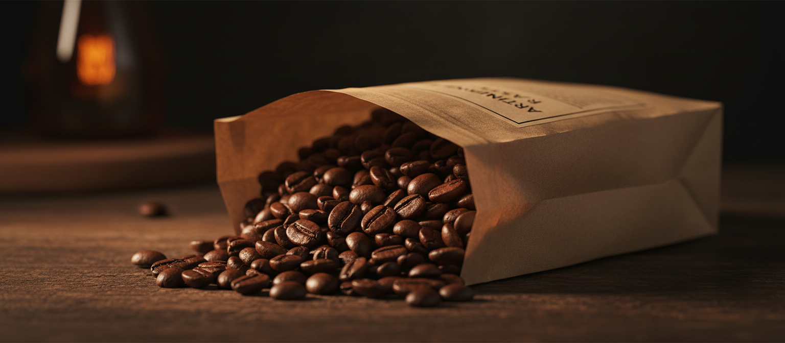 Meraki Coffee beans